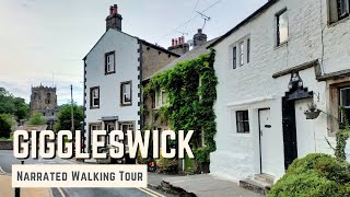 GIGGLESWICK  4K Narrated Walking Tour  Lets Walk 2021 [upl. by Noguchi]