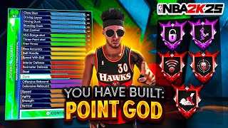 BEST GUARD BUILD ON NBA 2K25 ALLAROUND DEMIGOD BUILD LEGEND SHOOTING BADGES amp CONTACT DUNKS [upl. by Alessandro]