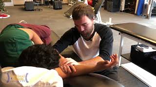 Medial Elbow Massage Techniques Medial Epicondylitis [upl. by Gibbon217]