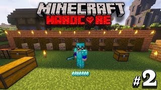 Negociando con los Aldeanos👨🏽‍🦲Minecraft Hardcore 121 2 [upl. by Gae851]