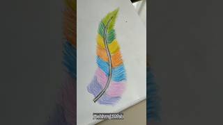 Feather drawing easydrawing drawingshorts shorts youtube viralsong rapsong mynewstartup [upl. by Royal193]