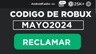 Codigos que te Dan Robux GRATIS✅️en Roblox MAYO 2024 [upl. by Butta]