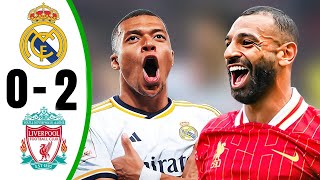 Real madrid vs Liverpool 02  All Goals amp Highlights  2024 [upl. by Meares]