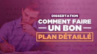 Dissertation  comment faire un bon plan détaillé 2 clés [upl. by Lahsram]