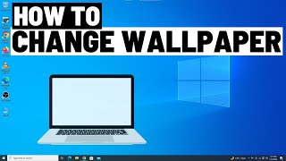 How to Change Wallpaper in Laptop [upl. by Nikal]