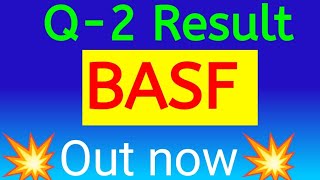 BASF share Q2 Result today BASF share Q2 Result 2025 [upl. by Skardol]