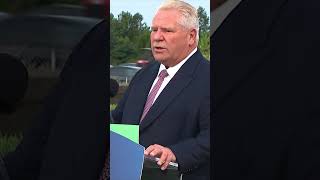 Doug Ford says he wants to build a tunnel under Hwy 401 [upl. by Nehr365]