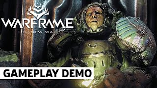 Warframe New War 30 Minute Gameplay Demo  Tennocon 2021 [upl. by Ecirtal27]