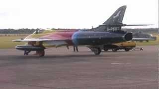 Hawker Hunter Misdemeanour at Duxford Autumn Airshow 2012 [upl. by Waxman]