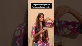 Try This Magical Hair maskrepair damage hair shorts [upl. by Haily178]