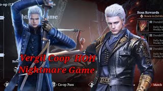 Vergil Coop team HOH Nightmare game play [upl. by Rois]