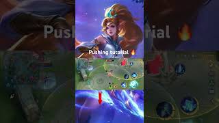 ✅Quick Pushing Tutorial in MLBB🔥 MLBB MobileLegends PushingTips HowToPush Tutorial [upl. by Iy559]