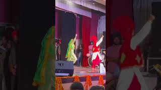 BHANGRA FIRST POSITION dance collegedancevideo collegedancevideo bhangra gidha creativedance [upl. by Lasley]