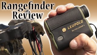 Leupold RX4 Full Draw Rangefinder Review  Builtin Arrow Flightpath Indicators [upl. by Natelson]