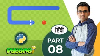 Snake game in python pygame Hindi  8 Convert python to exe  Hindi Python project tutorial [upl. by Glynis]