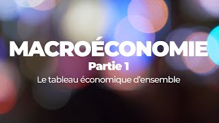 economieorg La macroéconomie 1 – Le tableau économique densemble [upl. by Anomar]