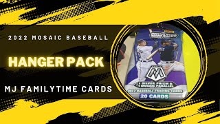 ⚾️😎 2022 Panini Mosaic Baseball Hanger Pack [upl. by Gleeson945]