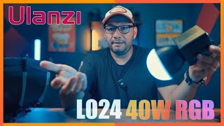 ULANZI L024 RGB 40W 🔦🔥🔥 REVISADO EN ESPAÑOL [upl. by Kipper]