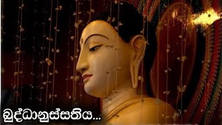 බුද්ධානුස්සතිය වඩන ආකාරයMaha Rahathun Wedi Maga Osse [upl. by Jaeger]