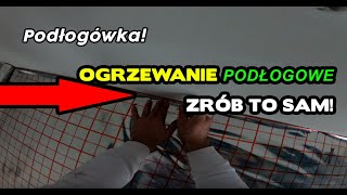 Jak wykonać ogrzewanie podłogowe samemu cz 1 Podłogówka w domu Ogrzewanie w domu instalacja [upl. by Chang]