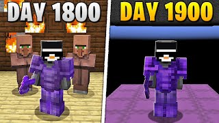 I Survived 1900 Days in HARDCORE Minecraft [upl. by Adlihtam]