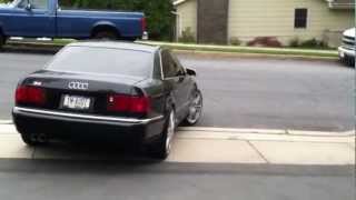 Audi s8 exhaust [upl. by Edmea]