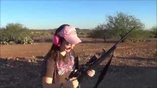 Taylor and her Weatherby Vanguard 308 [upl. by Dotti]