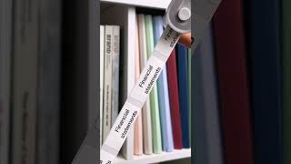 Organize Like A Pro Using Colorful Labels For Storage Boxes And Foldersasmr homedecor official [upl. by Rimahs]