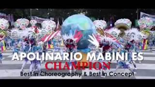 Apolinario Mabini Elementary School Masskara2k17 Champion [upl. by Forster]