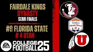 FAIRDALE KINGS Florida State vs Utah LIVE STREAM SemiFinals [upl. by Earl959]