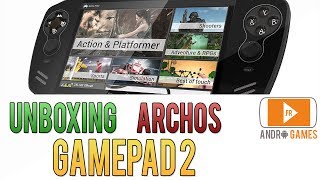 Unboxing  Archos Gamepad 2 [upl. by Llenwahs718]