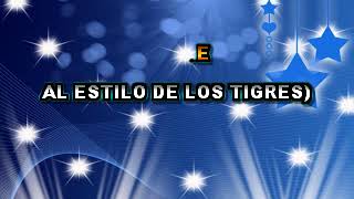 PISTA KARAOKE EMBUSTERA LOS TIGRES [upl. by Modnar]