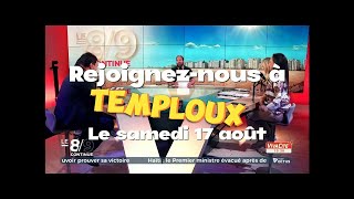 Stéphane Vanhandenhoven annonce Temploux 2024 à la Rtbf [upl. by Elleirua809]