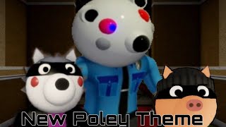 Roblox Mic Drop vs Piggy New Poley Theme Chartless Chase [upl. by Milas]