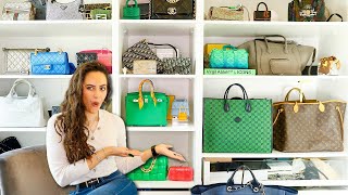 My INSANE Designer Handbag Collection 2022 OVER 40 BAGS [upl. by Elroy]