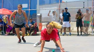 USHA Nationals Women Pro Singles Finals Danielle vs Jessenia [upl. by Garnes]