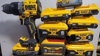 MY FAVORITE DEWALT Hammer DrillDriver DCD805 Fun Time Battery Test [upl. by Strong]