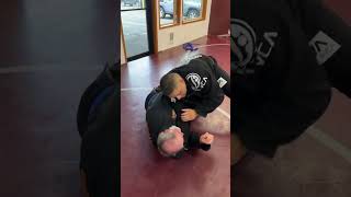 Gator roll from half guard rodrigograciejrbjj beachbumjiujitsuoceanshoreswa bjjtechniques [upl. by Craw]