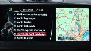 View and Manipulate the Route to Your Destination  BMW Genius HowTo [upl. by Ferullo]
