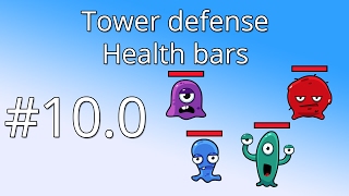 100 Unity Tower defense tutorial  Health bars [upl. by Shaia]