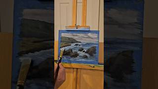 Oil Painting  learning from an Andrew Tischler art oilpainting painting seascape [upl. by Owena]