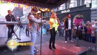 Alexander Rybak Elisabeth Andreassen and Didrik SolliTangen  Runaway 020712 [upl. by Horatia]