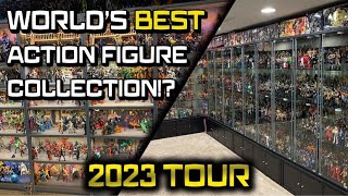 MASSIVE Action Figure Collection Tour For 2023 Big Updates New Rooms [upl. by Odnalor]