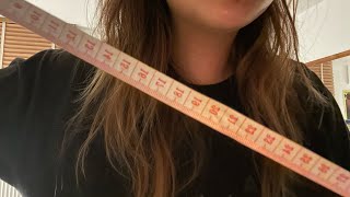 ASMR measuring you  custom fitting writing noises lofi [upl. by Larissa28]