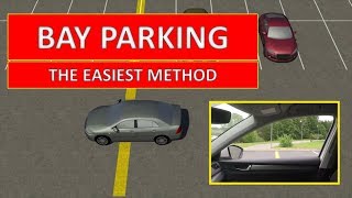 Learn how to PARK IN A BAY The easiest driving lesson by Parking Tutorial [upl. by Claresta511]