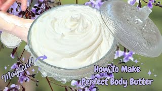 How To Make Perfect Whipped Tallow BODY BUTTER DIY [upl. by Adnawat]