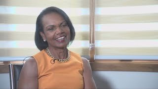 Former Secretary of State Condoleezza Rice explains her love of golf to 3News Russ Mitchell [upl. by Hemminger820]