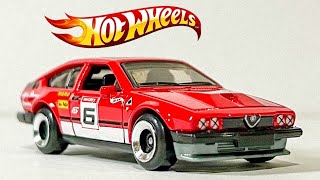 Unboxing Hot Wheels 2023 L amp M Case Alfa Romeo GTV6 30 [upl. by Consuela]