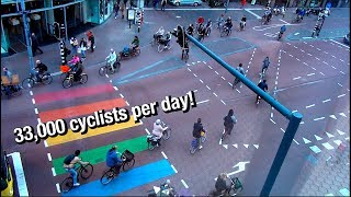 Utrecht’s Vredenburg is the busiest cycle path in all of the Netherlands [upl. by Ahtela]