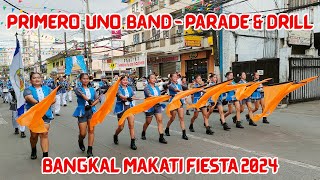 Primero Uno Band of Maragondon Cavite in Bangkal City Makati Fiesta 2024 [upl. by Bailie]